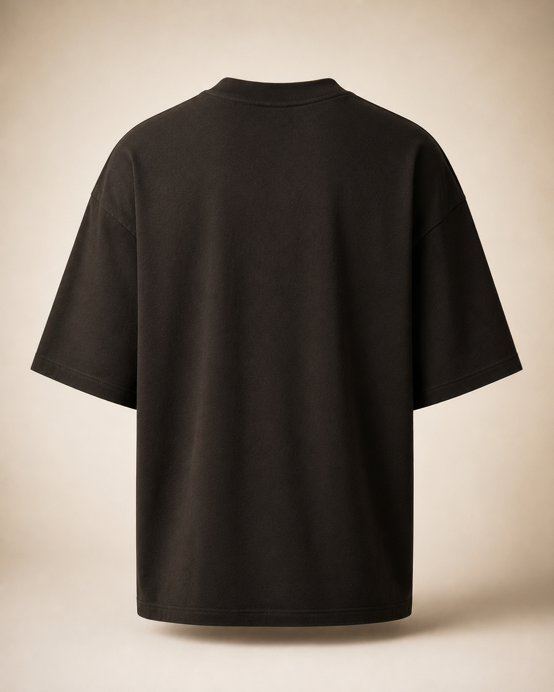 KARLERS Essential Tee in ink, plain back view